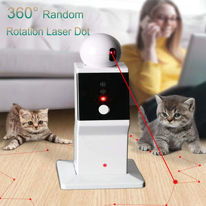 Automatic Interactive Laser Cat Toy - Its Meow or Never