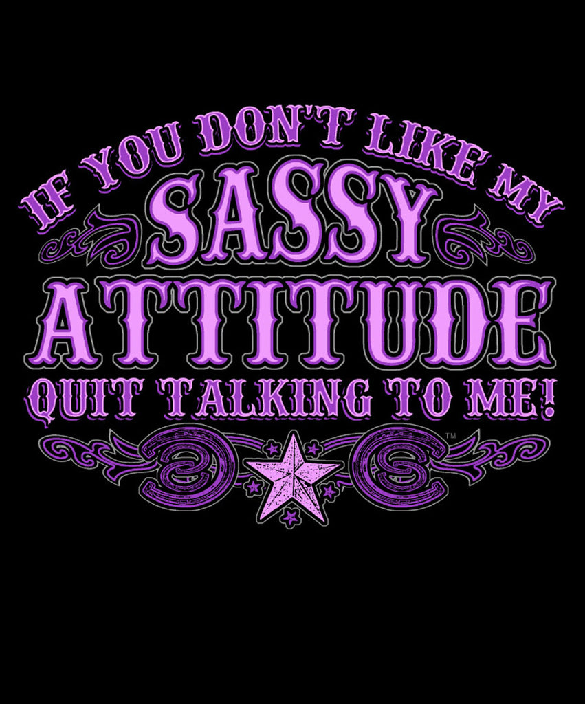 Country Sassy Attitude T Shirt – Cs Country Sassy Apparel Co