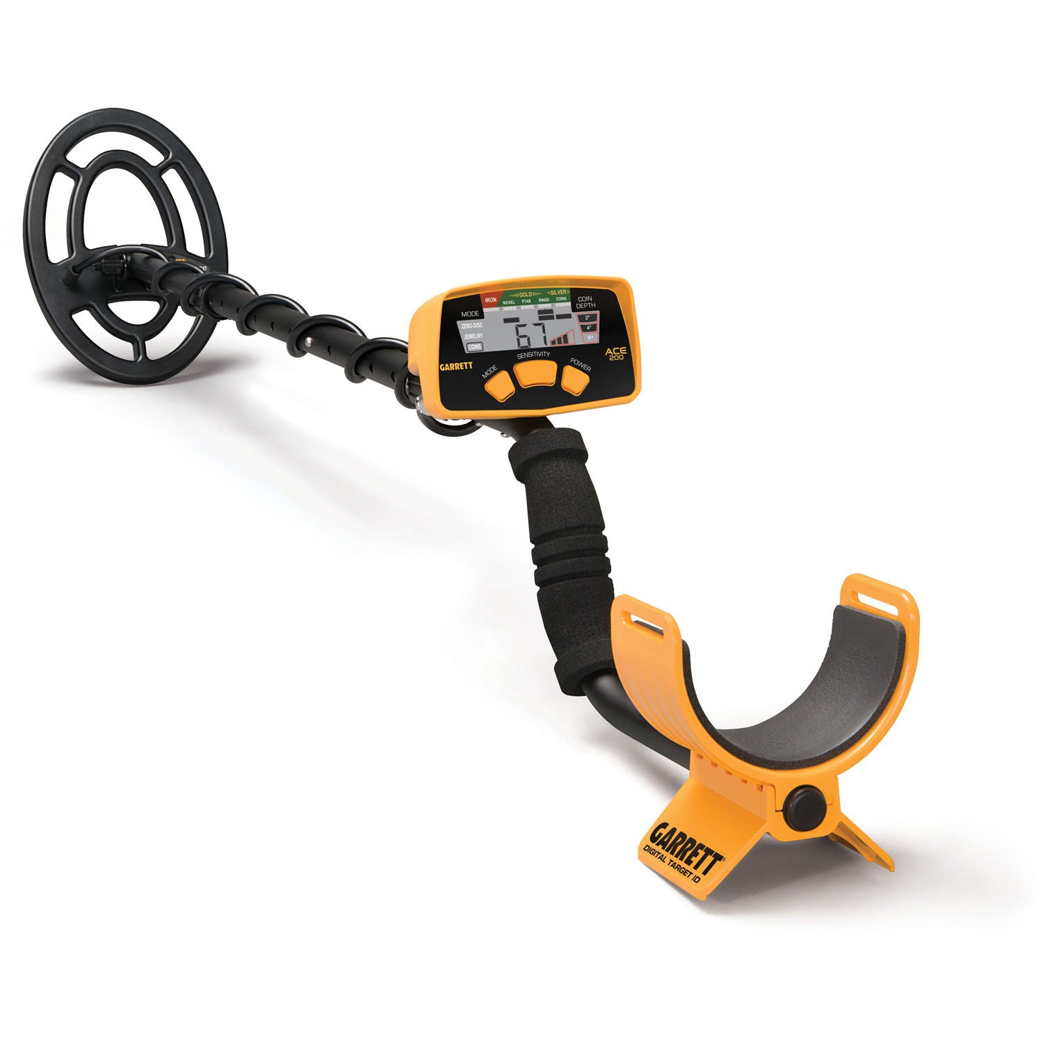 Garrett ACE 200 Metal Detector with Waterproof Coil, Pro ...