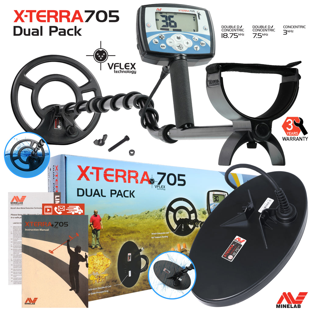 Dual pack. Minelab x-Terra 705. X Terra 705. Pinpoint Терра 705. Minelab x-Terra 705 Gold Pack источник: https://MGP-avto.ru/remont/x-Terra-705-Black-Edition-Chem-otlichaetsya.html.