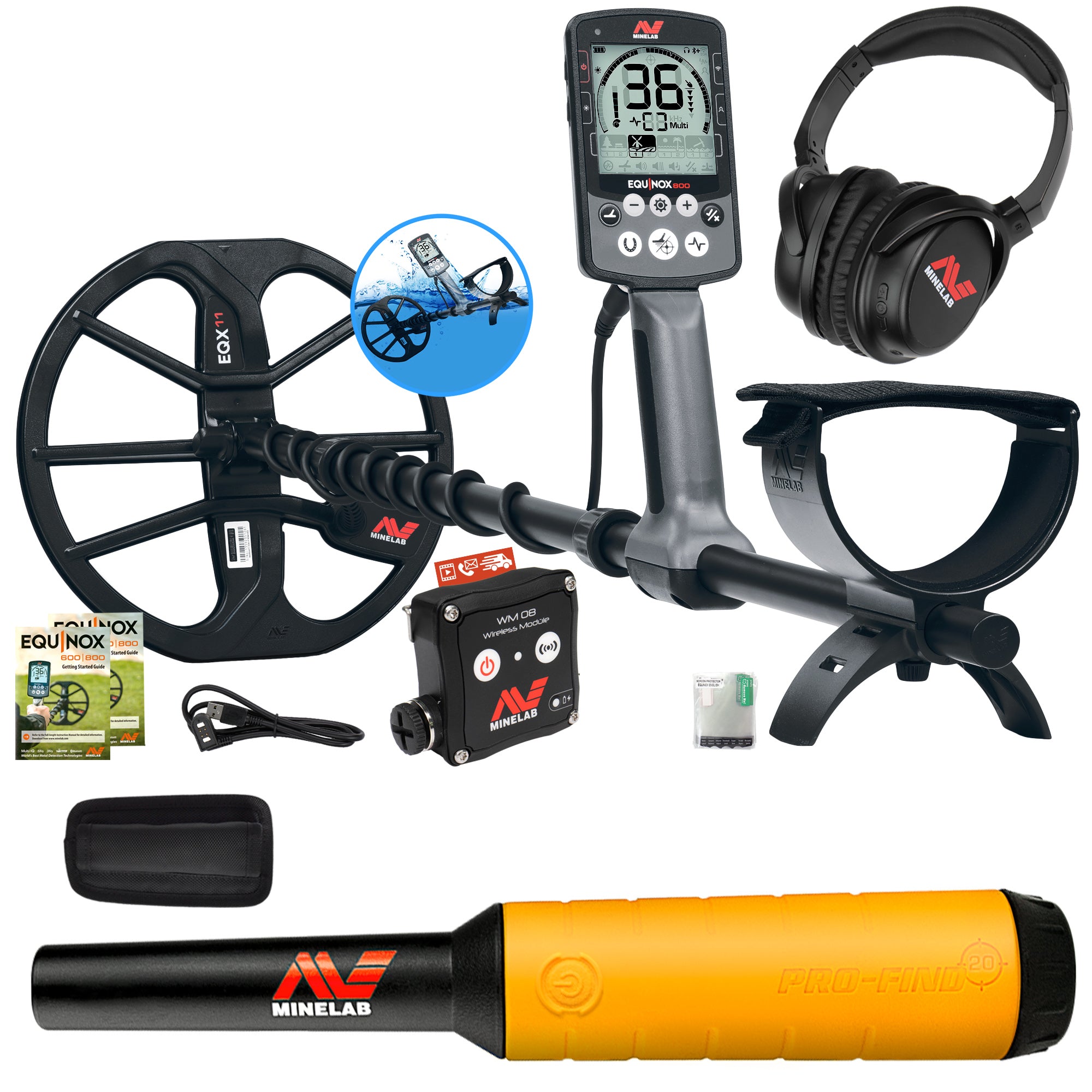 Minelab EQUINOX 800 - Detector multi-IQ EQX 11 | sport-u.com