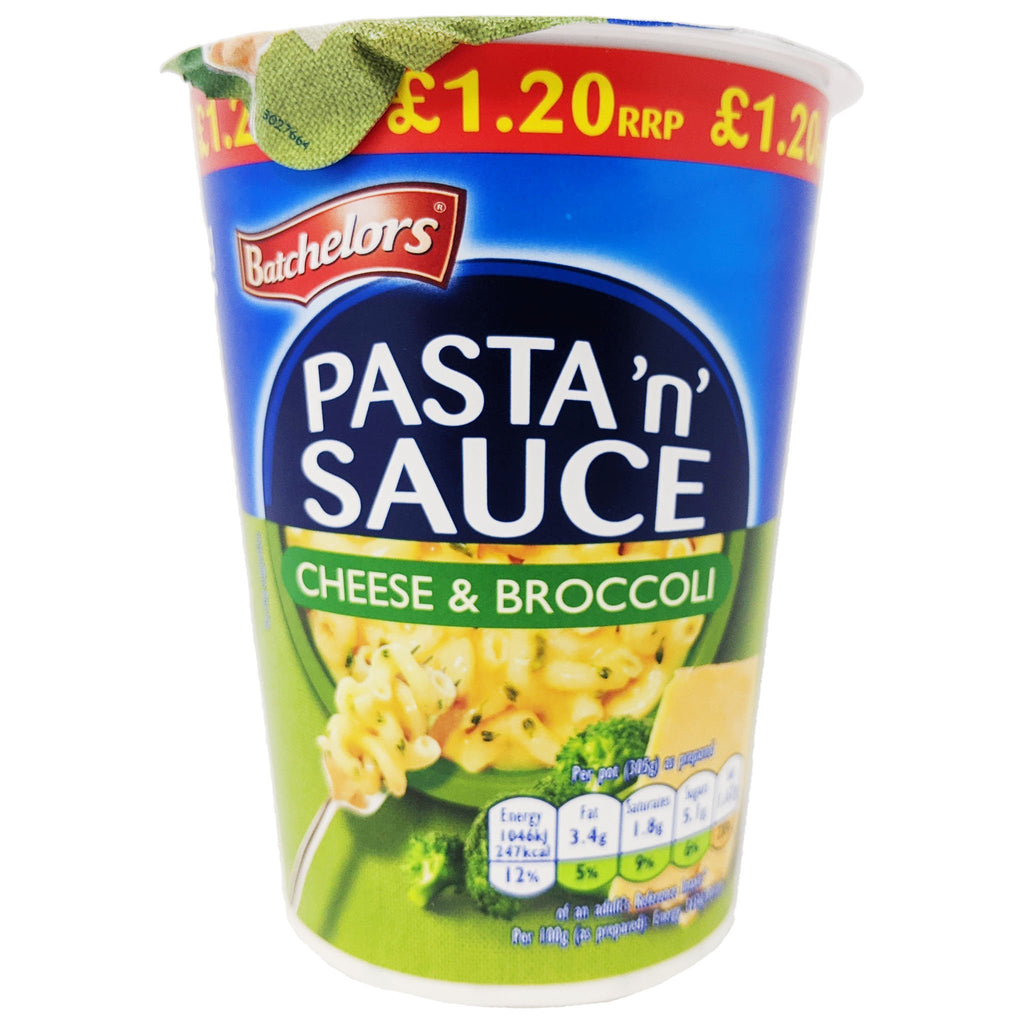 Batchelors Pasta 'n' Sauce Cheese & Broccoli Pot 65g – Blighty's British  Store