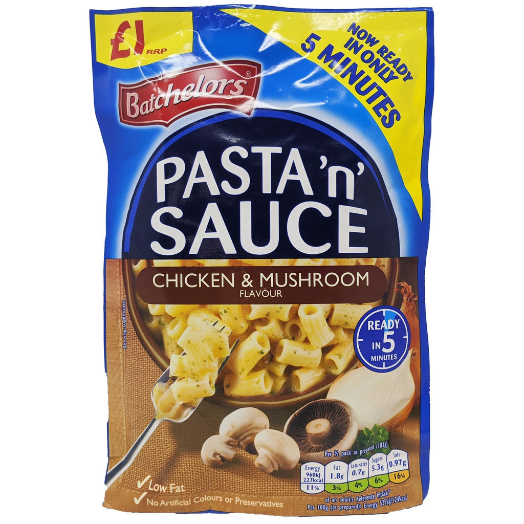 Batchelors Pasta 'n' Sauce Chicken & Mushroom 99g – Blighty's British Store