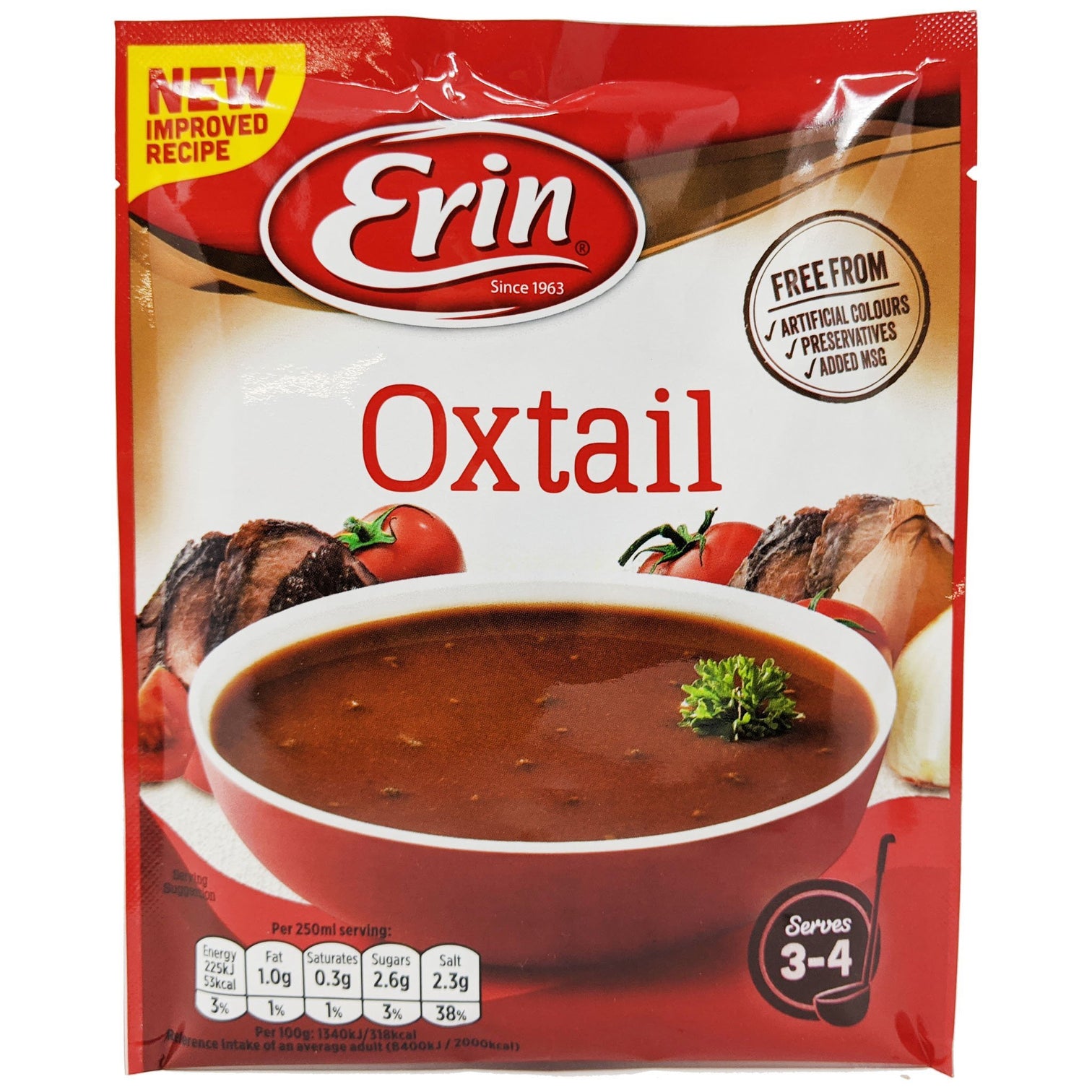 Erin Oxtail Soup 57g – Blighty's British Store