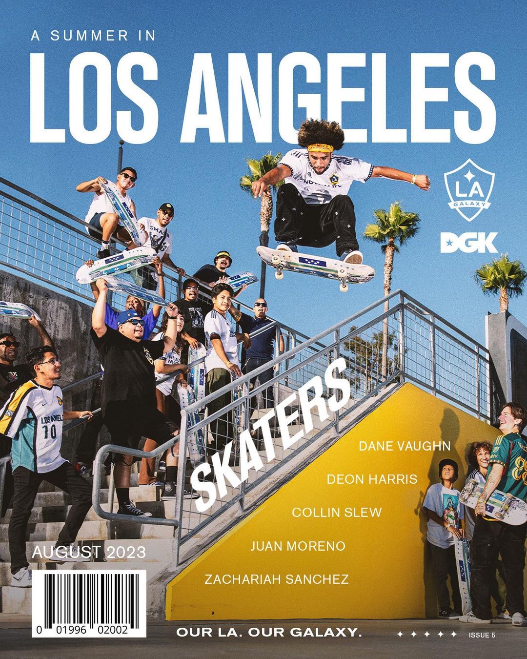 Dgk x La Galaxy A Summer in LA Deck