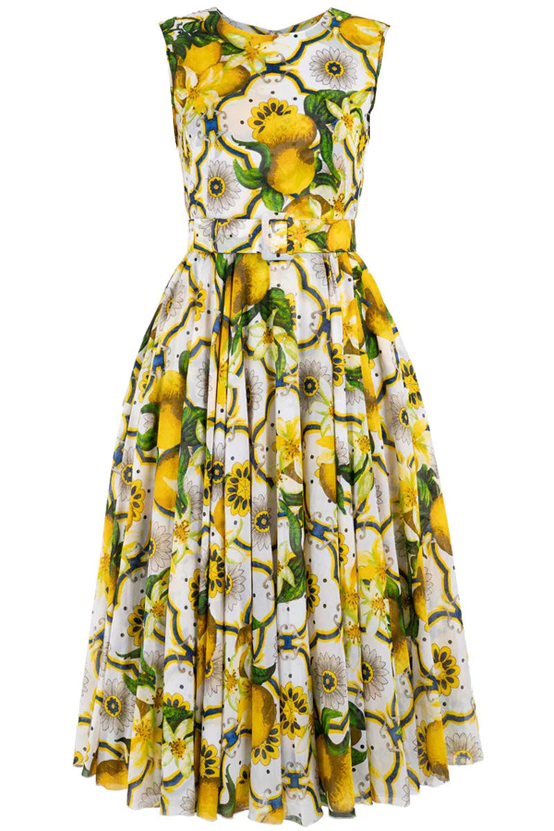 Sicilian Lemon Aster Dress by Samantha Sung – Boyds