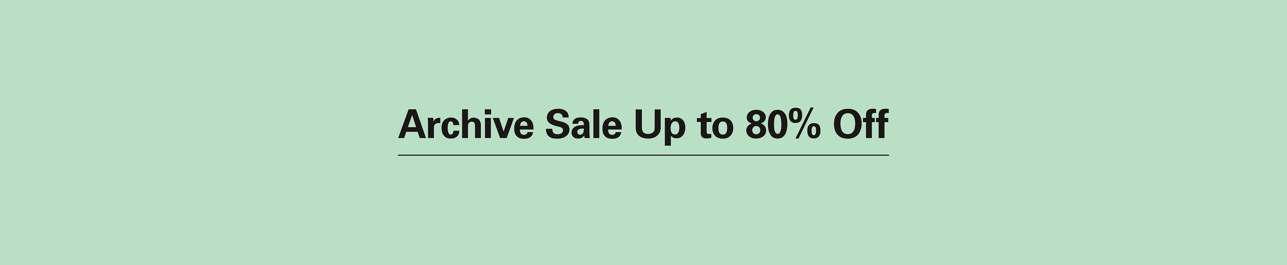 Archive Sale