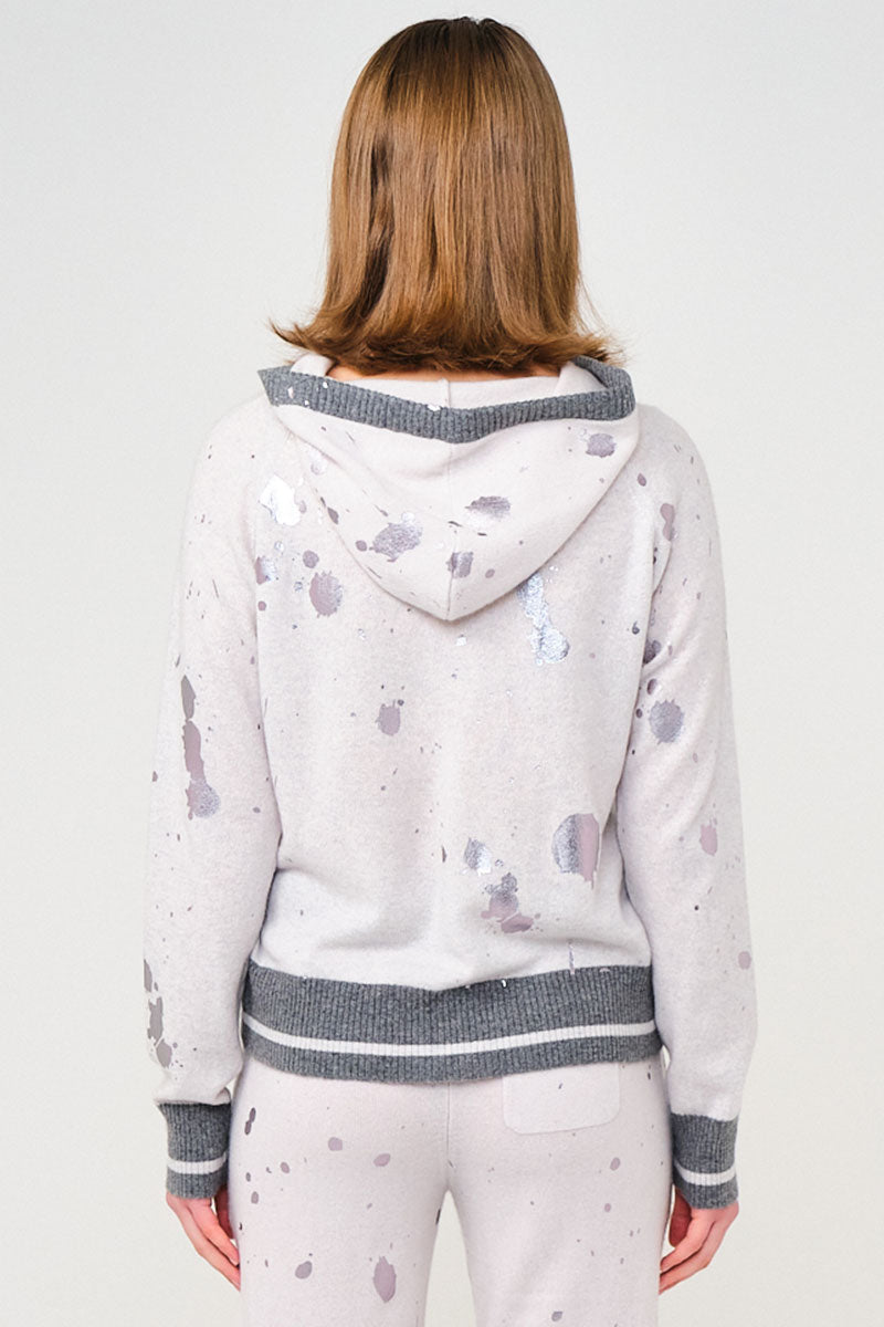 Splatter Foil Hoodie