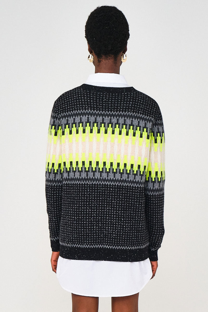 Electric Fairisle Jumper