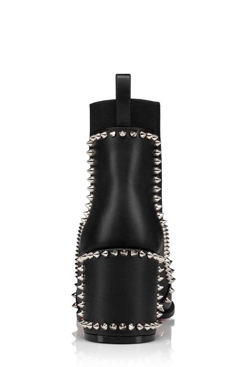 Out Line Spike Ankle Boots