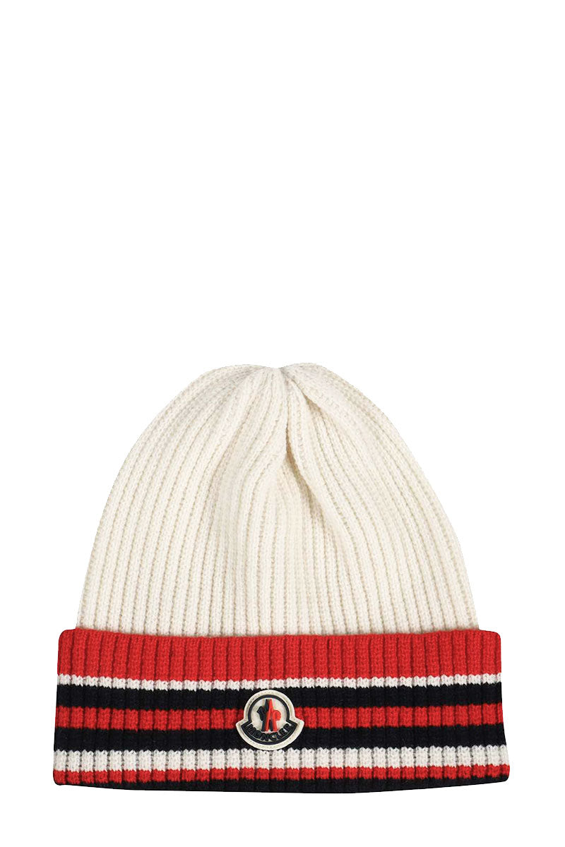 Intarsia-Knit Beanie