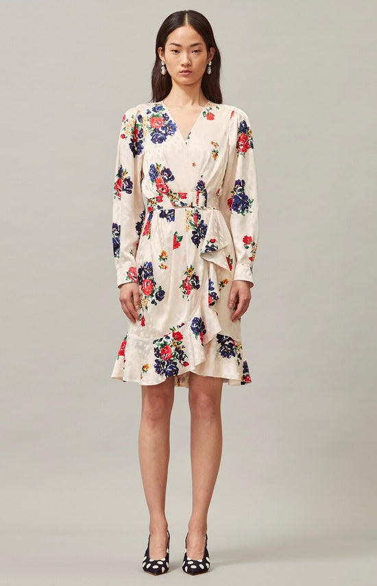 Tory Burch Silk Floral Wrap Dress - NWT – ReBoundStore