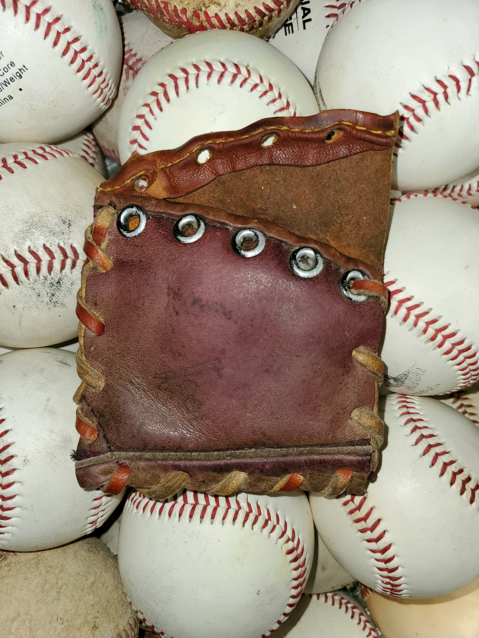 baseball glove wallet