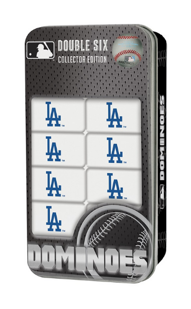 MasterPieces Officially licensed MLB Los Angeles Dodgers Checkers Board  Game for Families and Kids ages 6 and Up 