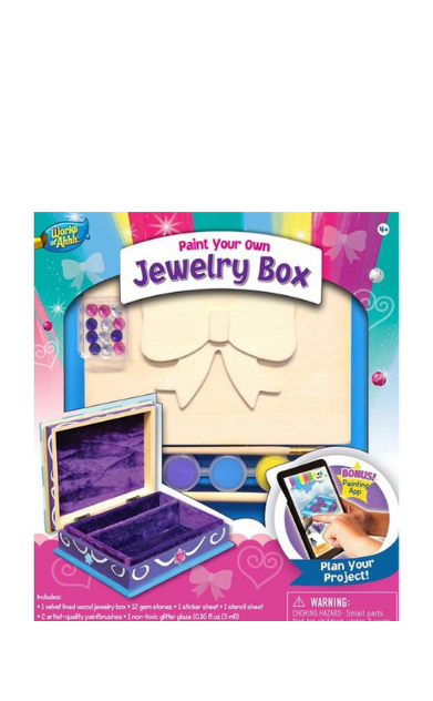 paint your own jewelry box