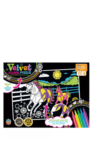 Unicorn - Velvet coloring