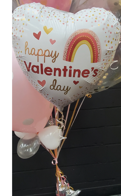 Valentine's Kiss 3 Balloon Bouquet