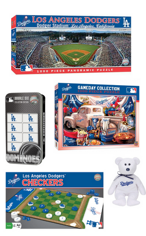 LOS ANGELES DODGERS CHECKERS BOARD GAME – TheColiseum Sports