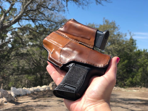 LEATHER HOLSTER CLAW HOLSTER IWB