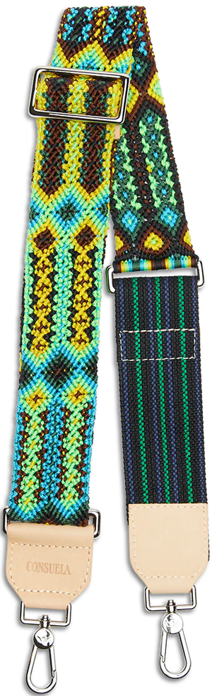 Consuela Kiwi Crossbody Woven Strap - The Grapevine Boutique