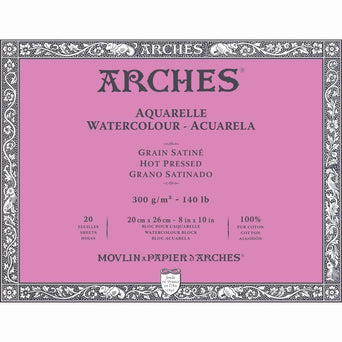 Arches 300lb Cold Press Watercolor Paper – Rileystreet Art Supply