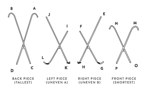 Big BKF iron frame pieces