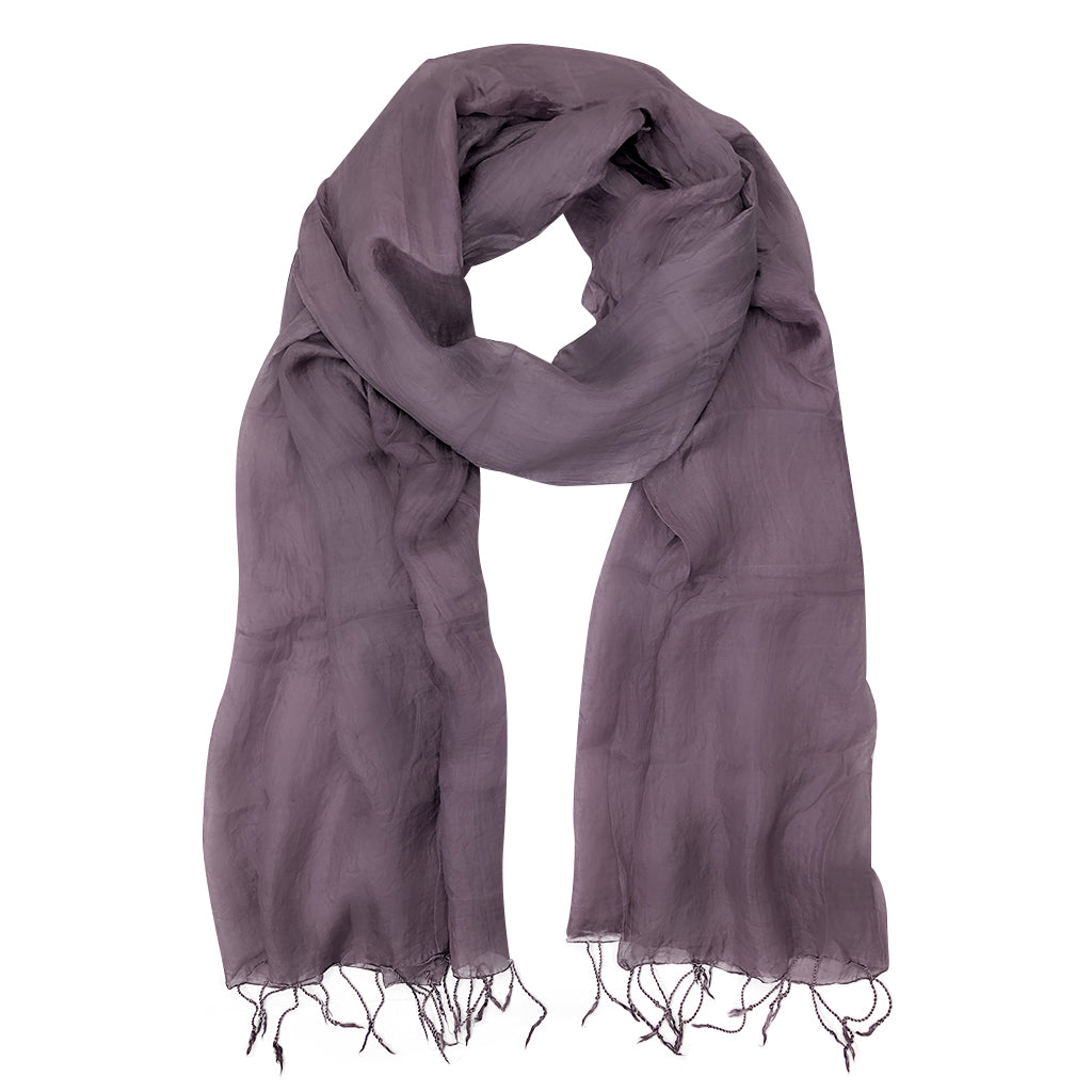 Organic Handmade Cambodian Silk Scarves | Slate + Salt - SLATE + SALT