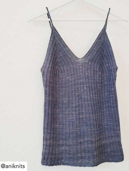 Camisole No 04 - my favourite things knitwear - knitloop shiny yak 