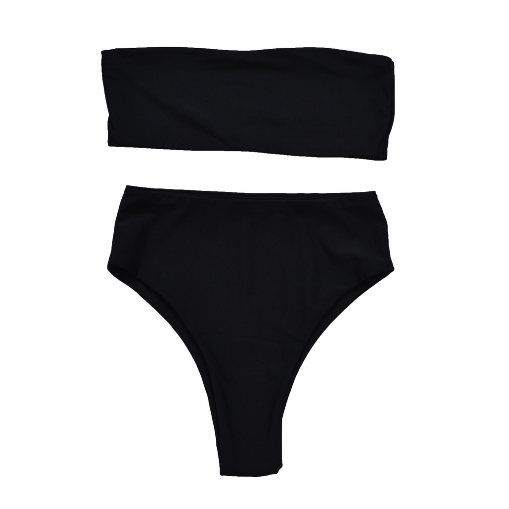 Bahamas Bikini Set in Black – Drenched In Jewels