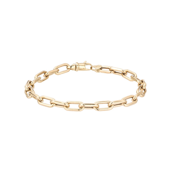 7mm Italian Chain Link Bracelet