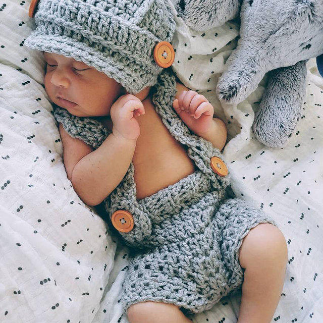 Newborn Baby Boy Outfit, Crochet Baby Outfit, Newborn Boy Photo Outfit, Baby  Boy Photo Prop, Baby Shower Gift, Newborn Photo Outfit Boy 