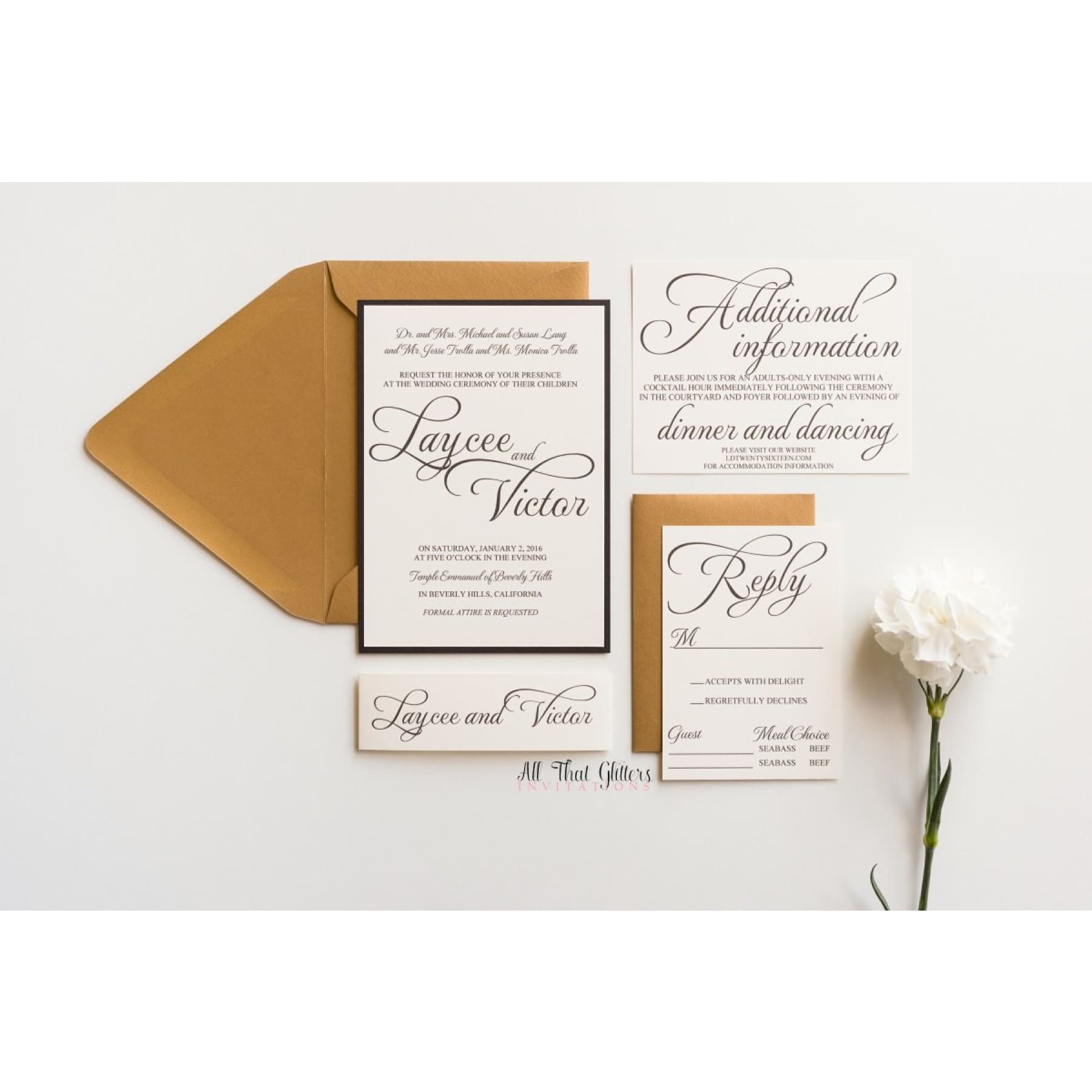 basic wedding invitations