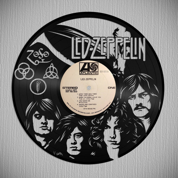 Led Zeppelin Vinyl Wall Art Vinylshop Us