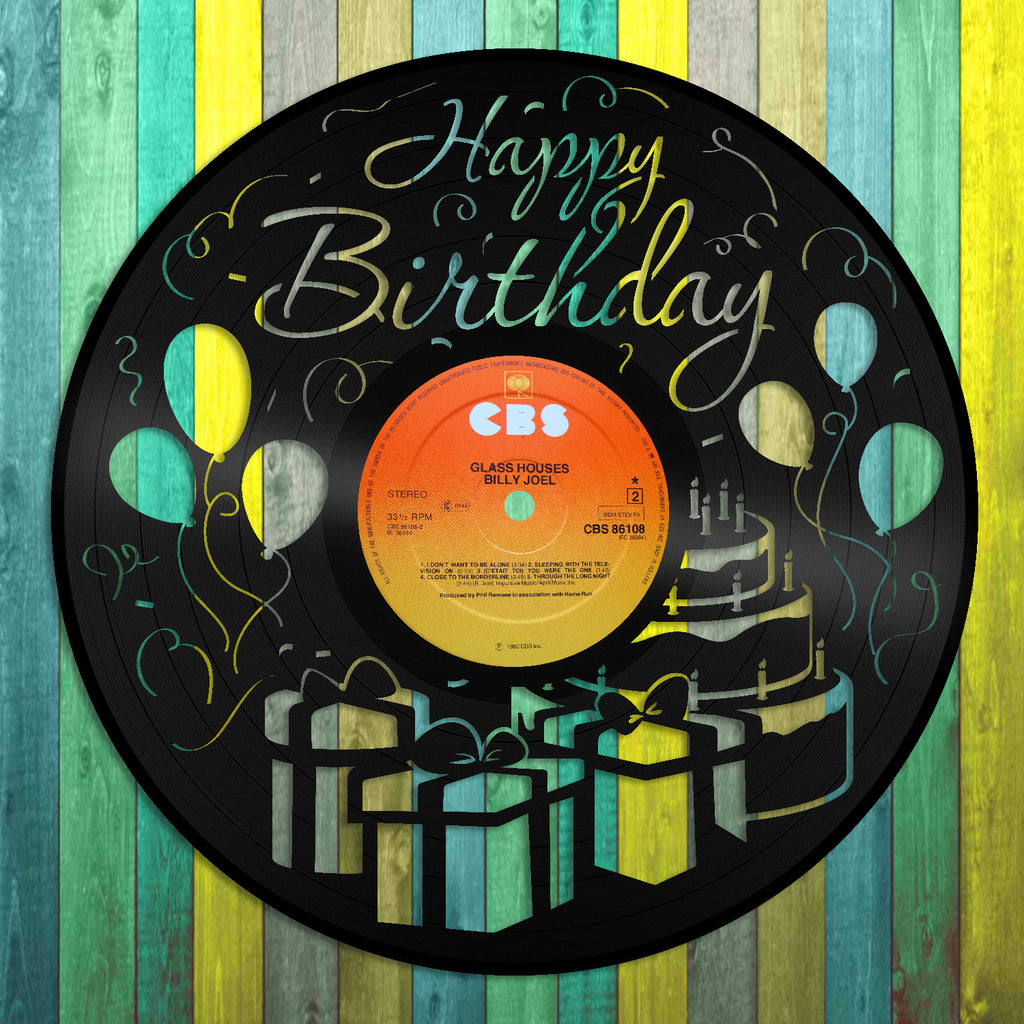 Happy Birthday Design Vinyl Wall Art – VinylShop.US