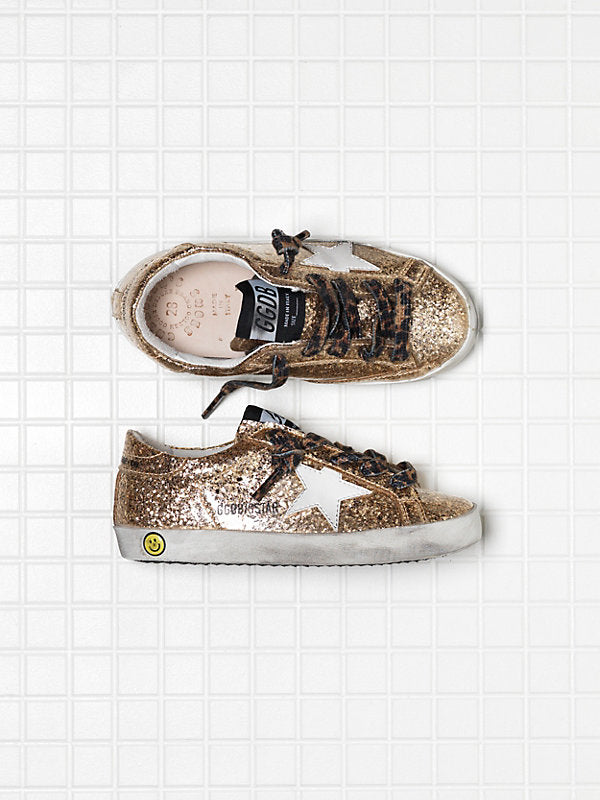 golden goose glitter oro