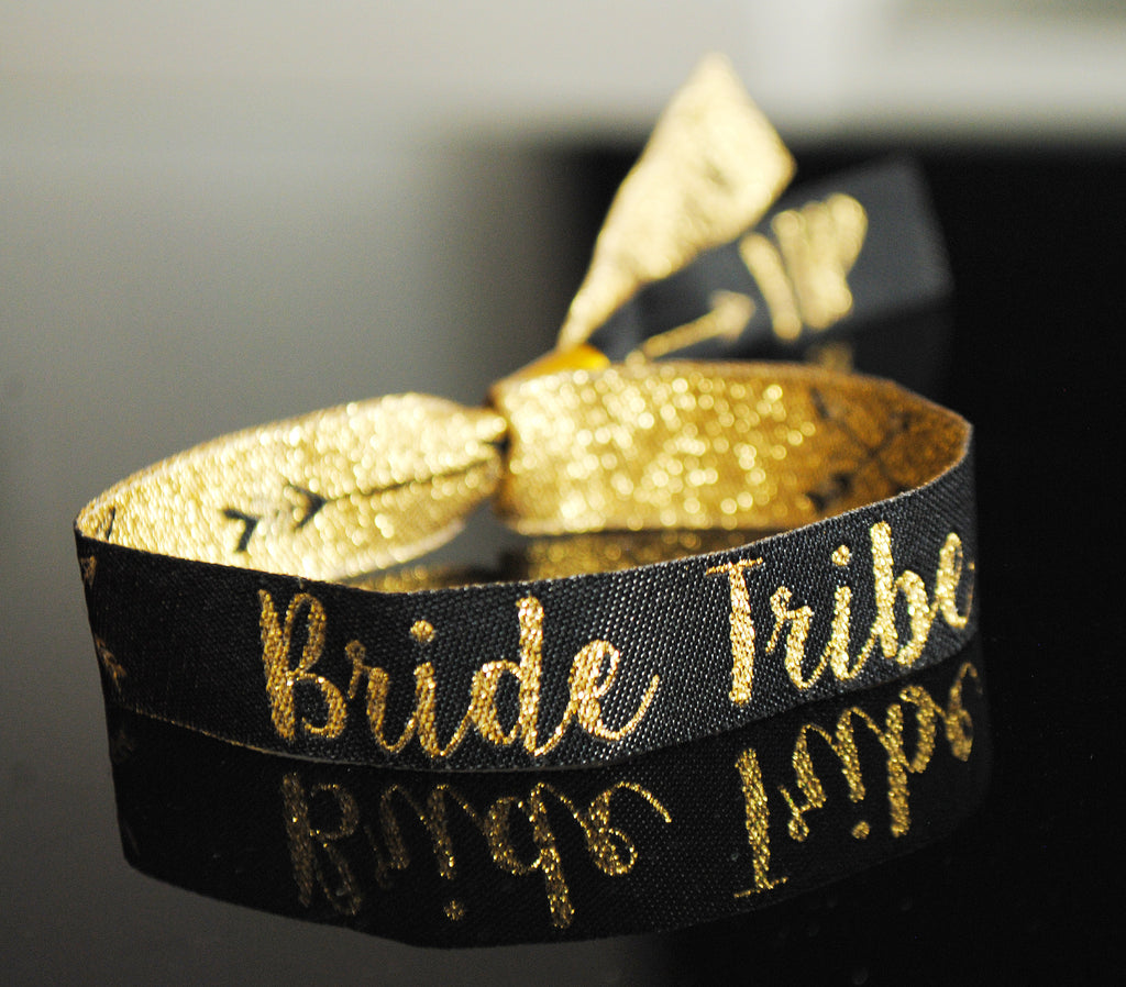 bride tribe bachelorette party wristband bracelet