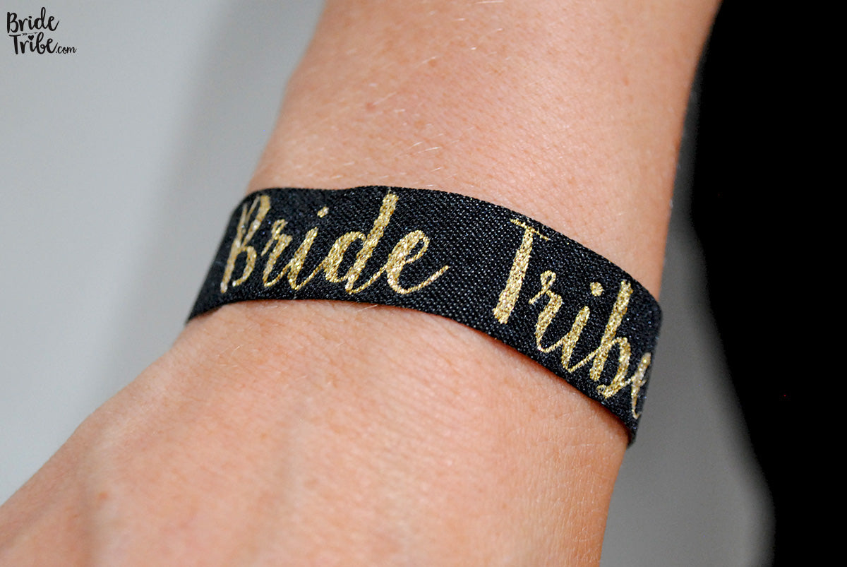 bride tribe hen bachelorette wristband bracelets