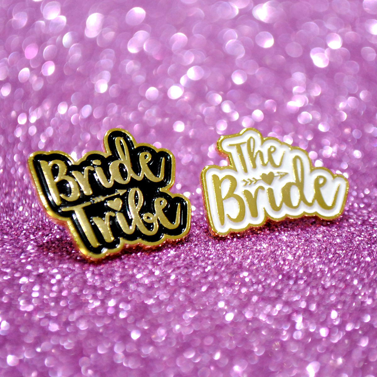 bride tribe hen party badges accessories