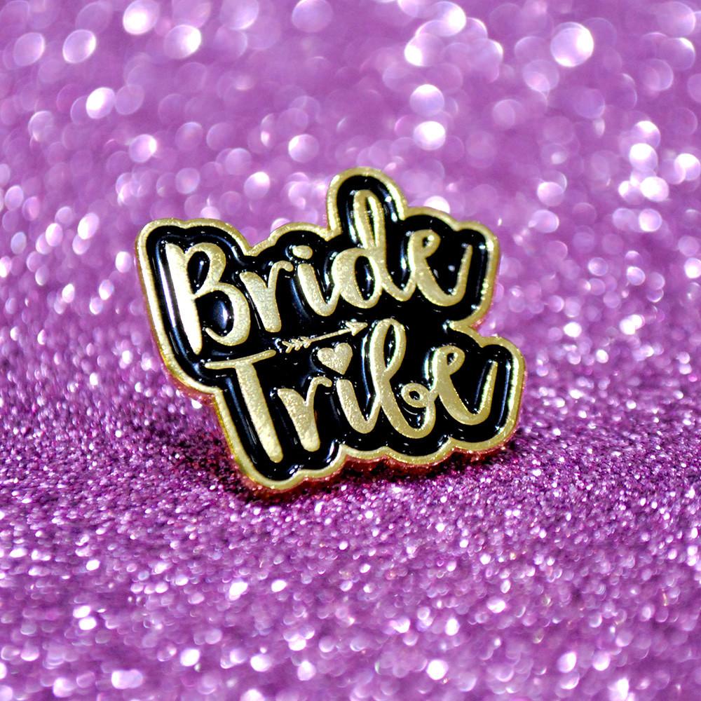 brides tribe hen party badge
