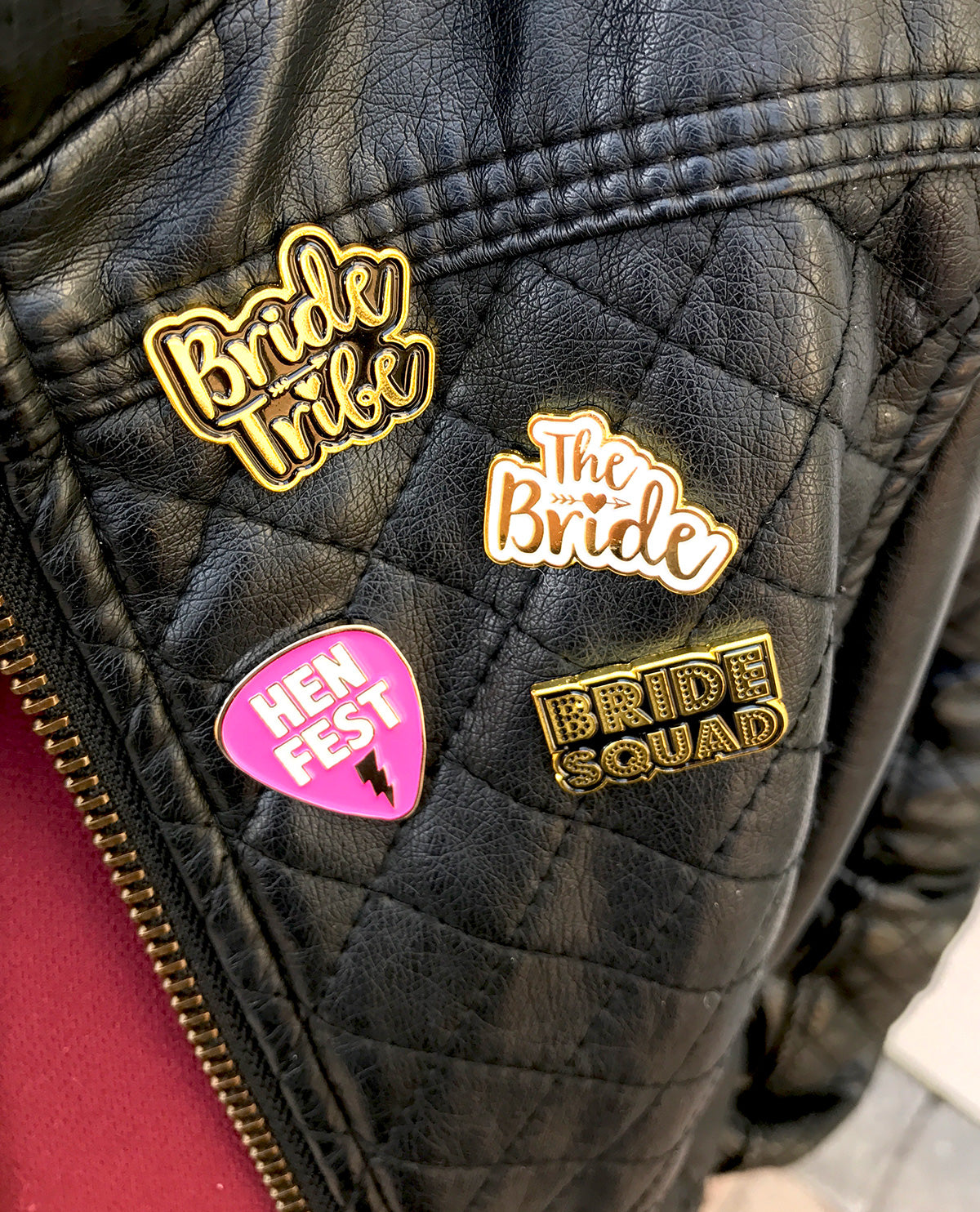 hen party pin badges