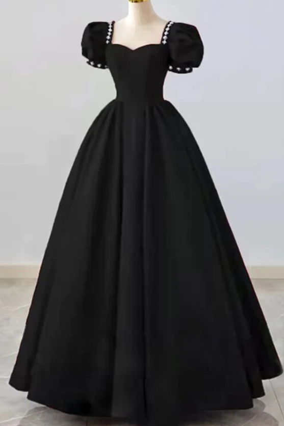 black prom dress