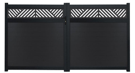 Vector Trellis Driveway Gate - Screen With Envy