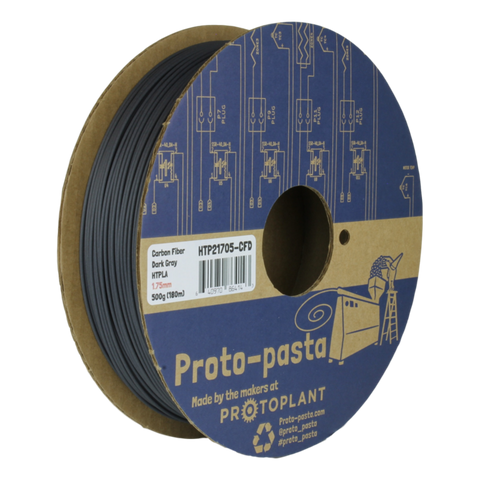 Protopasta Midnight Gray-Blue Multicolor HTPLA Filament - 1.75mm (0.5kg)