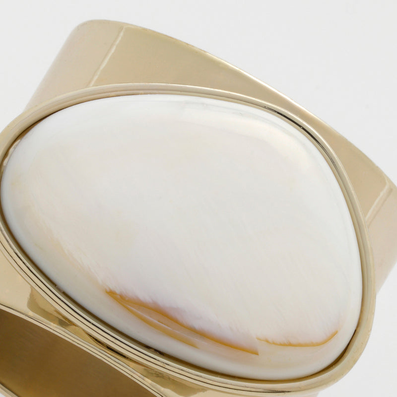 Gilt Edge Shell Napkin Rings [Mother of Pearl] | Unique Home Decor ...