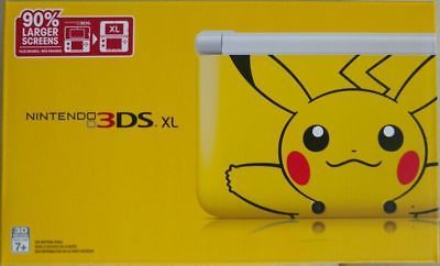 Nintendo 3ds Xl Pokemon Pikachu Yellow Edition System Console