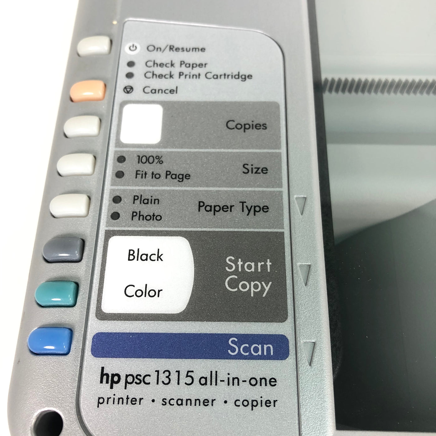 hp psc 1315 all in one printer ink