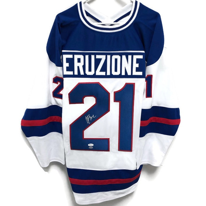 mike eruzione signed jersey