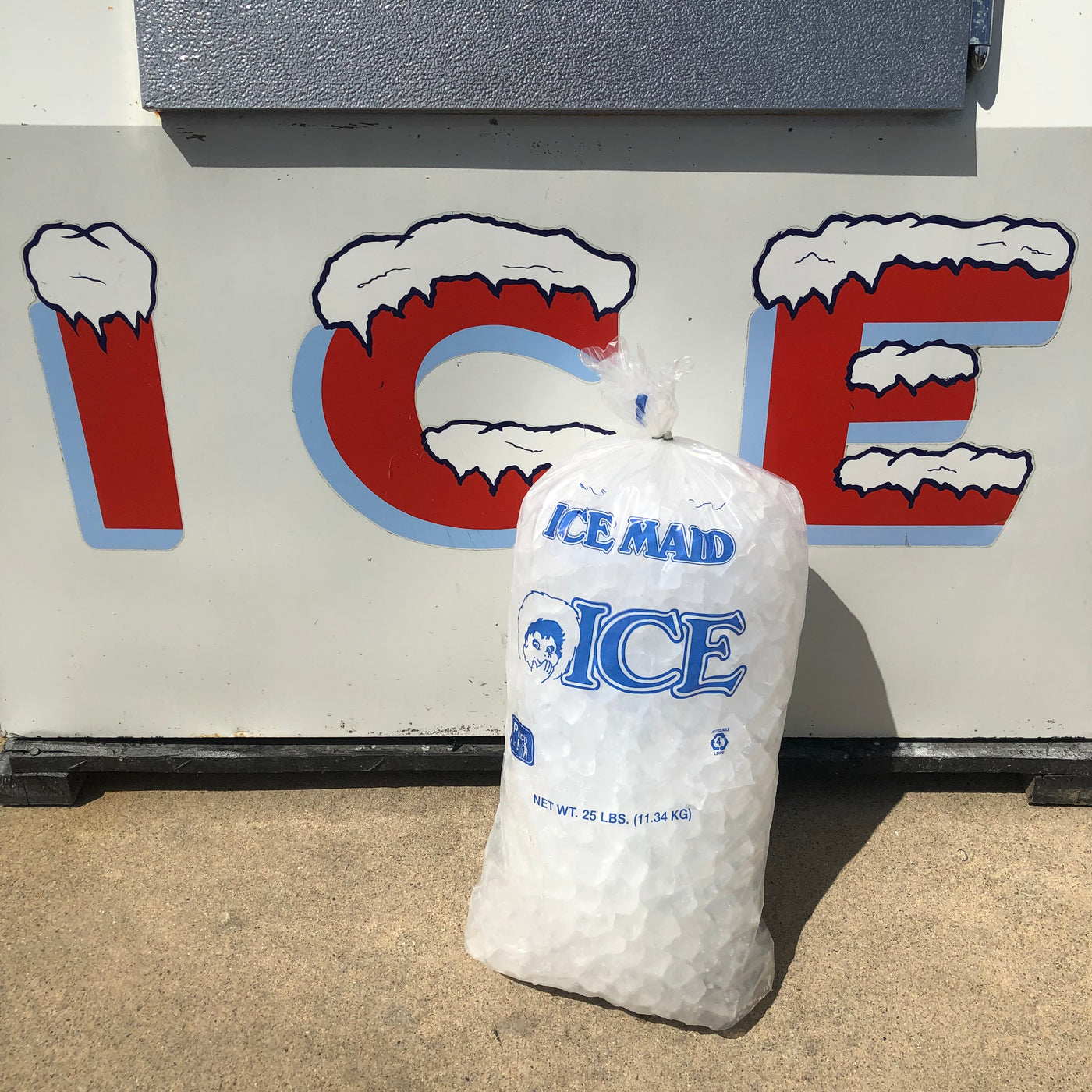 buy a bag of ice