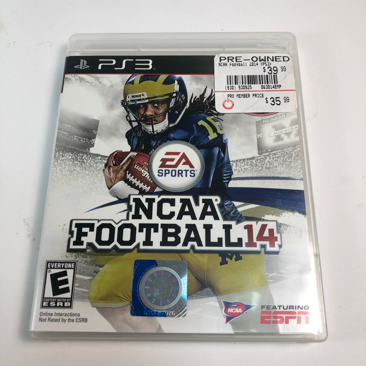 NCAA Football 14 2014 Sony Playstation 3 PS3 – M15SALES.COM