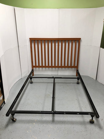 bed frame headboard metal wood